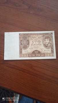 100 zł 1934 stan dobry