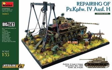 65 MINIART 36063 REPAIRING PANZER IV  H BIG SET