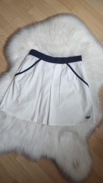 Biała spódniczka tenisowa Adidas Vintage roz.XS/S 