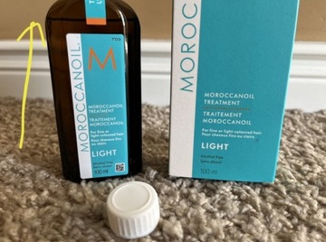 Moroccanoil Light 100ml olejek do włosów kuracja