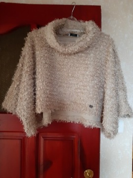 Missu Design ponczo sweter narzutka roz.L