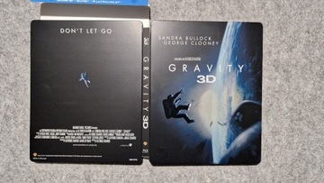 blu ray Gravity 2D/3D Grawitacja steelbook PL