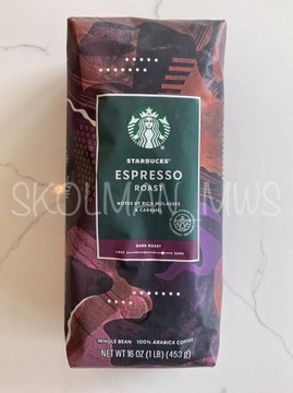 Kawa ziarnista Starbucks Espresso Dark Roast 453g