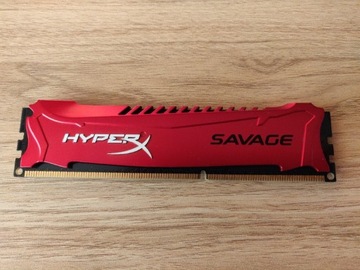 HyperX savage 4GB 1600 MHZ CL9 ddr3