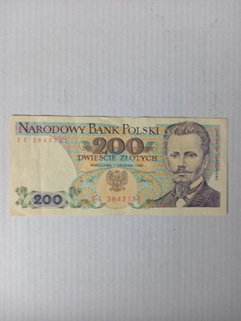 Banknot 200 zł