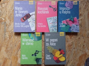 Zestaw 5 książek z serii literatura w spódnicy