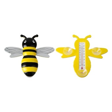 Termometr ZEWNĘTRZNY na okno przyssawki pszczoła