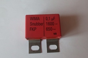 Kondensator WIMA Snubber FKP 1600v 0,1uF