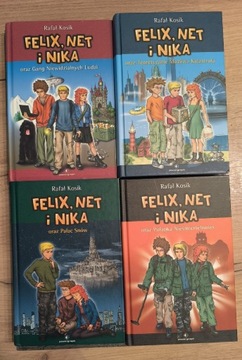 Kosik - Felix, Net i Nika tomy 1, 2, 3 i 4