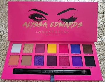 ANASTASIA ABH ALYSSA EDWARDS palette paleta cieni