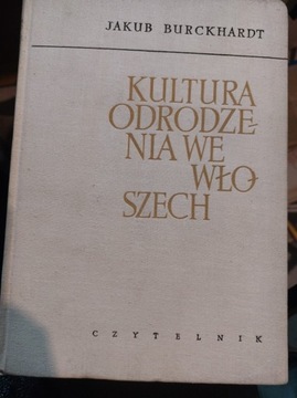 Kultura Odrodzenia we Włoszech. Próba ujęcia. 1965