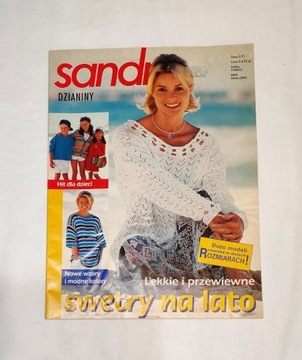 Sandra dzianiny 5 /97 Lekkie swetry na lato