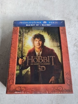 Hobbit 3D Niezwykła podróż ed. rozszerzona folia