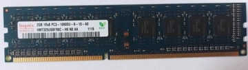 Pamięć RAM HYNIX 2GB DDR3 1333MHz