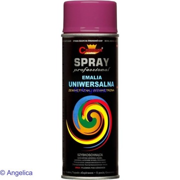 Lakier dekoracyjny 400ml Fioletowy Spray RAL 4008
