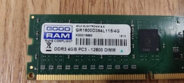 Pamięć RAM GoodRam DDR3 4GB