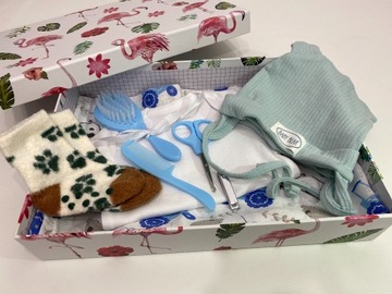 Box prezentowy dla noworodka/ Gift box dla chłopca