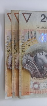 banknoty kolekcja 1994r