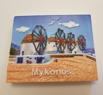 Magnes na lodówkę, Mykonos, Grecjia