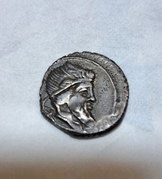 Denar Republika Rzymska.Q.Titus.90 r.p.n.e