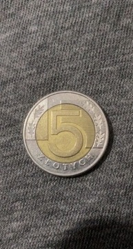 moneta 5zł 1994