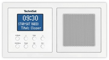 Radio FM DAB+ Bluetooth Podtynkowe do Gniazdka UP1