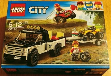 LEGO City 60148 - Wyścigowy zespół quadowy