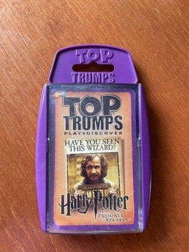 Karty gra Harry Potter Więzień Azkabanu Top Trumps