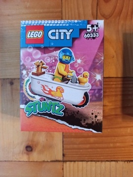 LEGO 60333 City - Kaskaderski motocykl-wanna