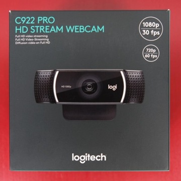 Kamera internetowa Logitech C922 1280 MP + Statyw