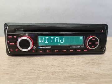Radio samochodowe BLAUPUNKT CD z Mp3 USB AUX karty SD Manchester 110