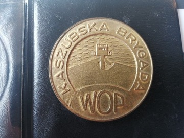 Medal Kaszubska Brygada WOP XXX lat LWP 