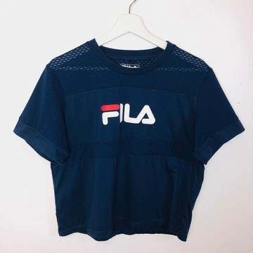 Cropped t-shirt Fila, damski rozm. XS