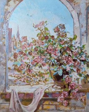 Obraz akrylowy "Szlachetne kwiaty" 40x50cm