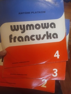 Wymowa Francuska cześci 2-4 winyle 3 x LP