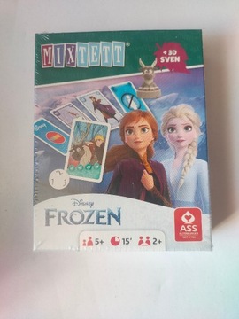 ZESTAW GIER KARCIANYCH DISNEY FROZEN MIXTETT