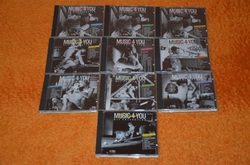 ZESTAW CD HIT COLLECTION MUSIC 4 YOU VOL 1 - 10 !!
