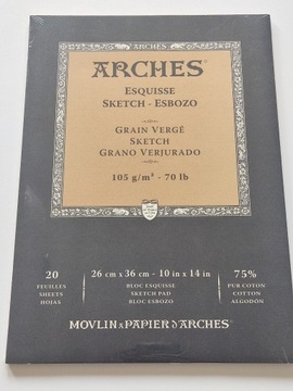 Szkicownik Arches Esquisse Sketch Esbozo