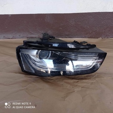 AUDI A4 8K0 LIFT LAMPA PRAWA PRZÓD BI XENON LED