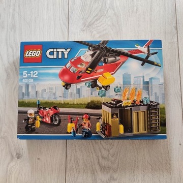 Lego City 60108 Helikopter Strażacki 2016 rok