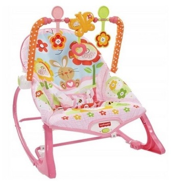 Fisher-Price Leżaczek z pozytywką Y4544