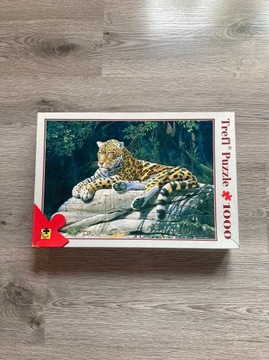 Puzzle Trefl vintage gepard 1000 elementów