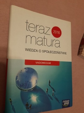 Vademecum.  Teraz matura  2016 WOS