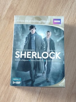 Sherlock kompletny sezon 2 DVD