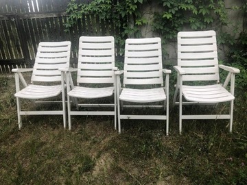 Krzesła ogrodowe 4 szt.  firmy Kettler