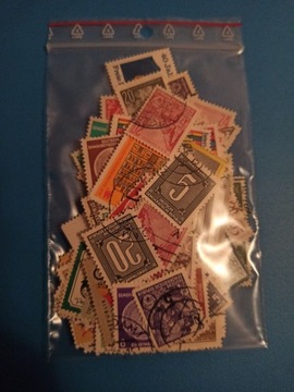 NRD zestaw 100 znaczków każdy inny