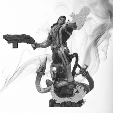 Figurka druk 3D żywica " Bishop X-Men " - 12 cm
