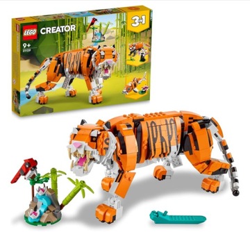 LEGO 31129 Creator 3 w 1 Majestatyczny tygrys