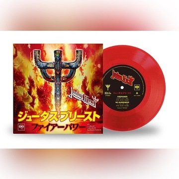 JUDAS PRIEST Firepower LP EP-ka RED JAPAN nowa