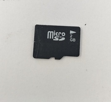 Karta pamięci microSD 2 Gb